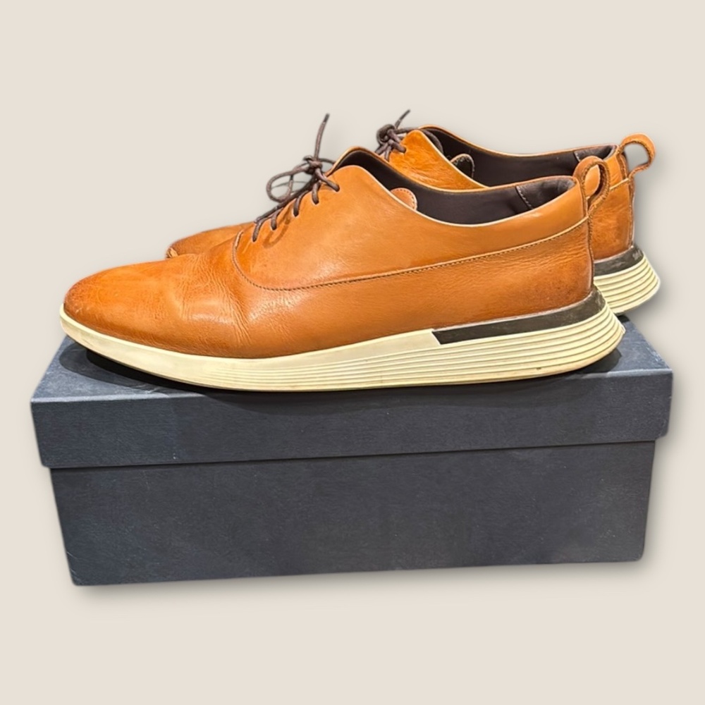 Wolf & Shepherd Crossover Longwing Leather Honey White Shoes Men’s Size 11.5